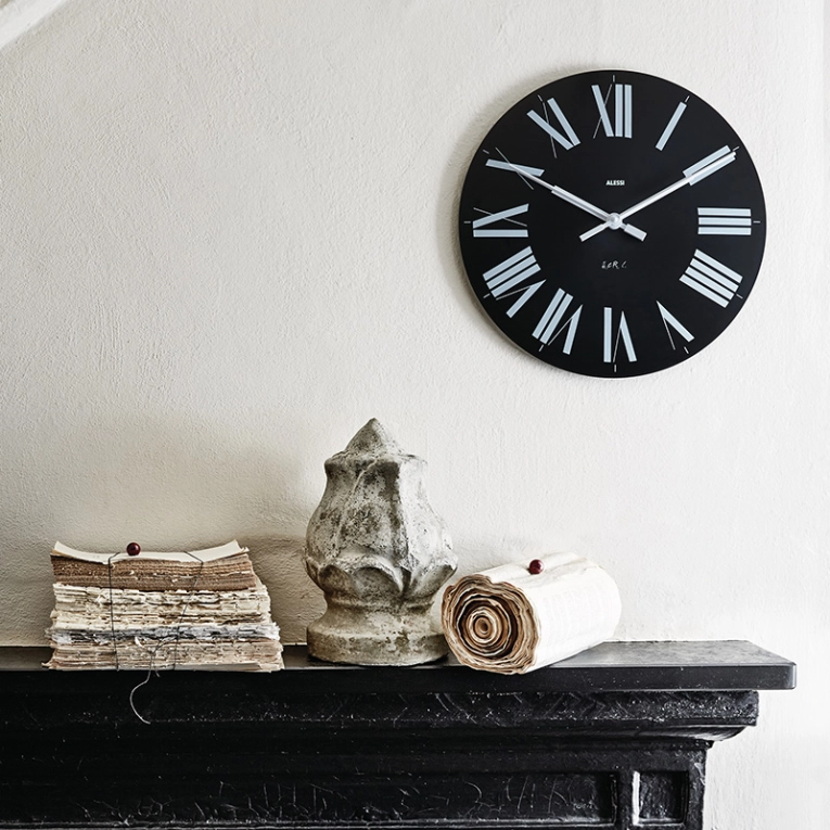 Horloge Pendule FIRENZE Noir ALESSI
