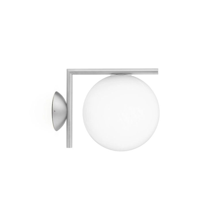 Applique IC C/W1 OUTDOOR Acier inox brossé FLOS
