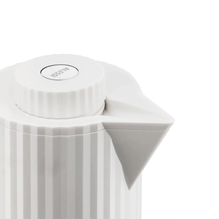 Café & Thé Pichet isotherme PLISSÉ Blanc ALESSI
