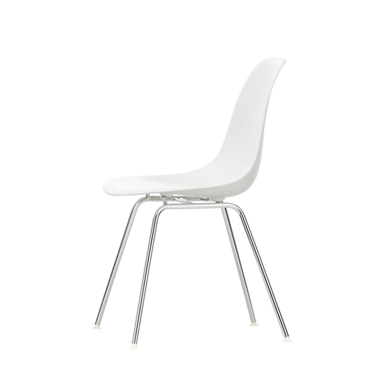 Chaise EAMES PLASTIC CHAIR DSX Blanc VITRA