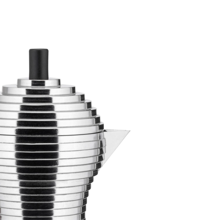 Café & Thé Cafetière expresso PULCINA 6 tasses Noir ALESSI