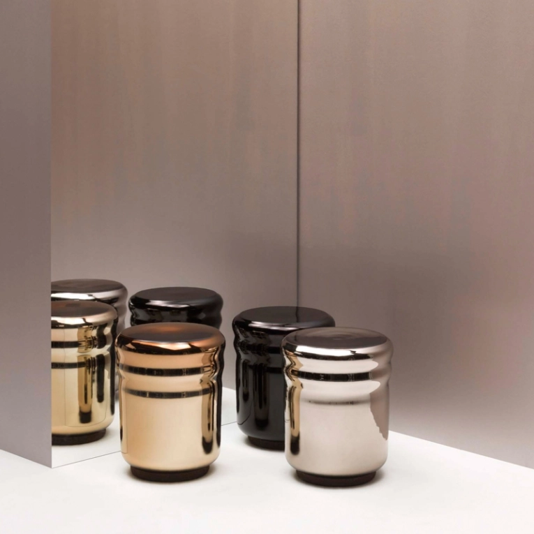 Tabouret WAVE Marron dégradé HAYMANN