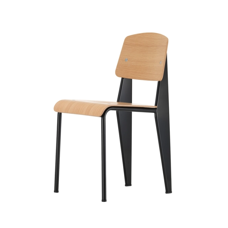 Chaise STANDARD CHAIR Noir VITRA