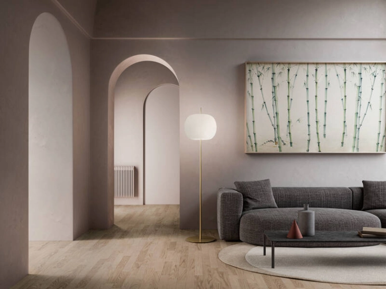 Lampadaire KUSHI XL Noir KDLN