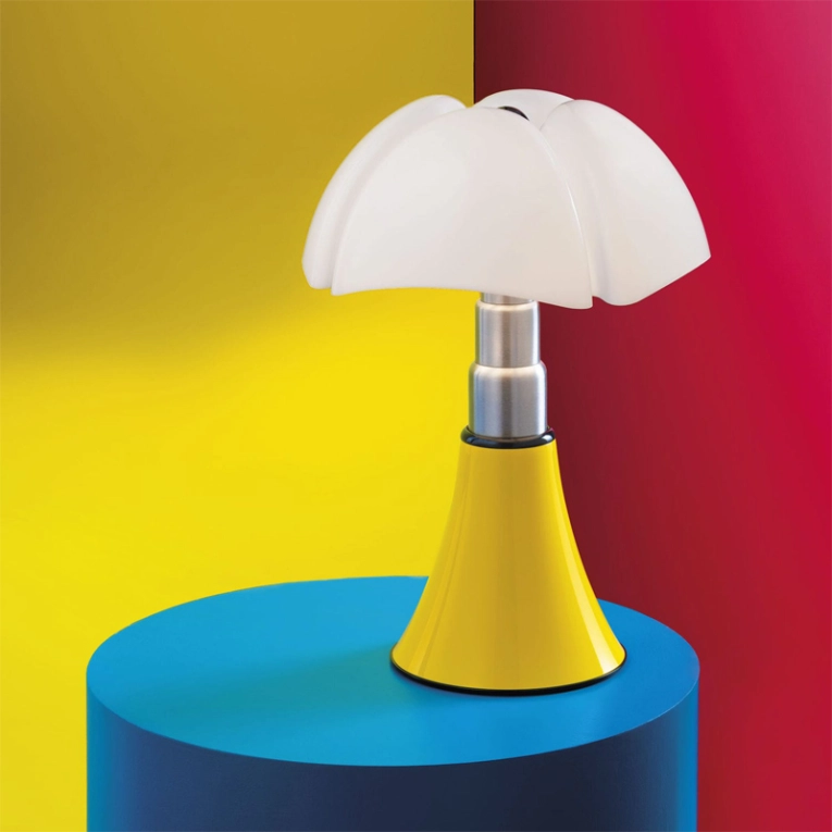 Lampe à poser PIPISTRELLO POP Jaune MARTINELLI LUCE