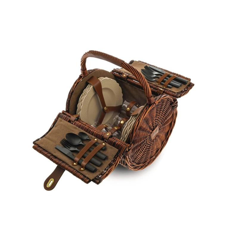 Accessoire extérieur Set à pique-nique DRESSED EN PLEIN AIR Osier ALESSI