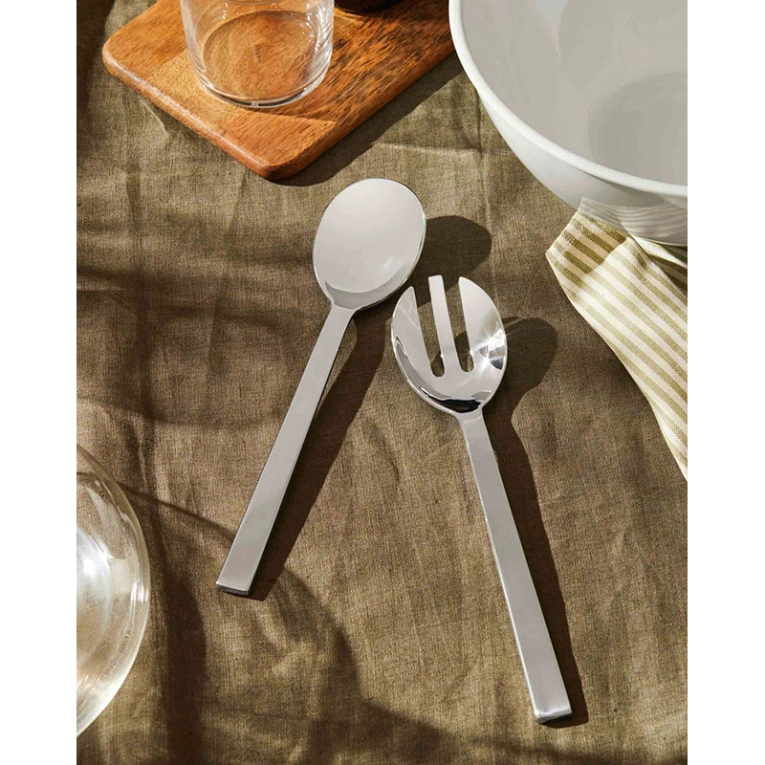 Couvert Couverts à salade SANTIAGO Inox ALESSI