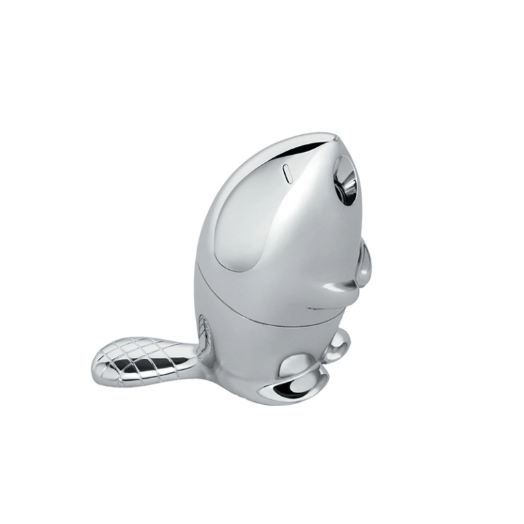 Accessoire de bureau Taille-crayon KASTOR Chrome ALESSI