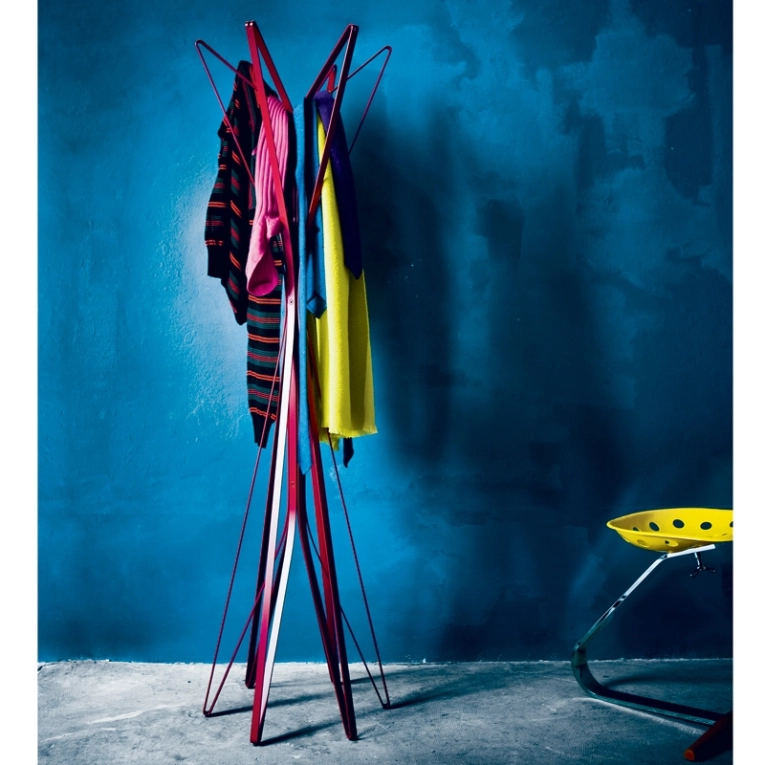 Porte-manteau Portemanteau ASTER 6 branches Talc ZANOTTA