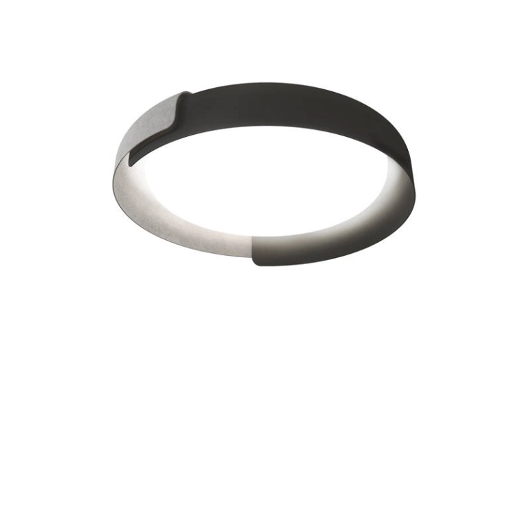 Plafonnier DALA Gris foncé / béton  KDLN