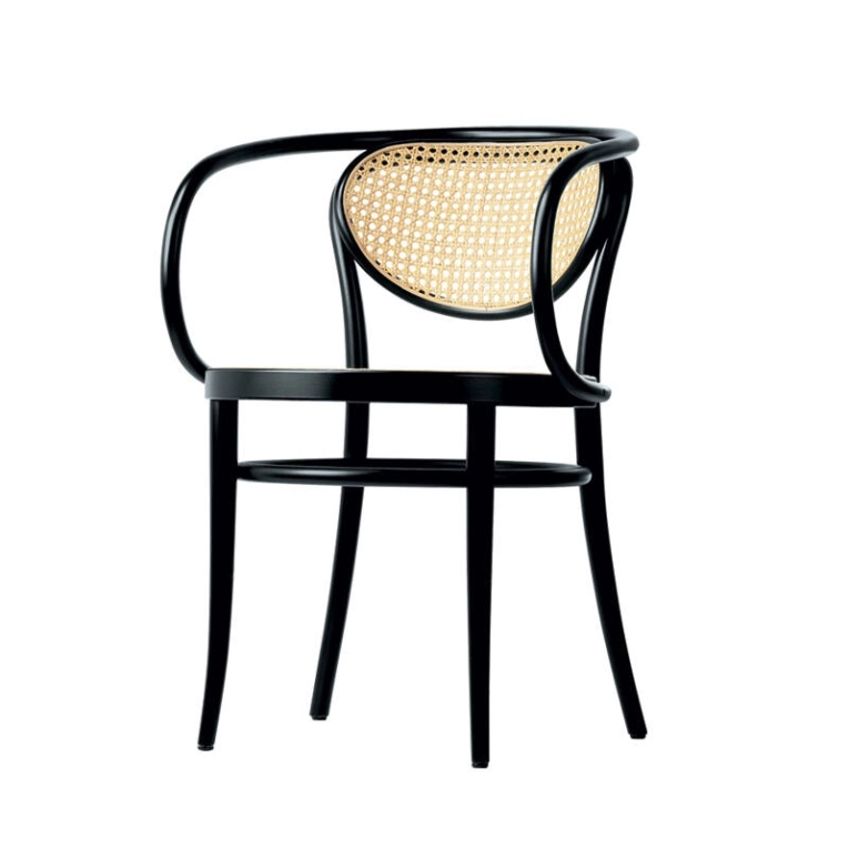 Chaise 210 R Noir THONET