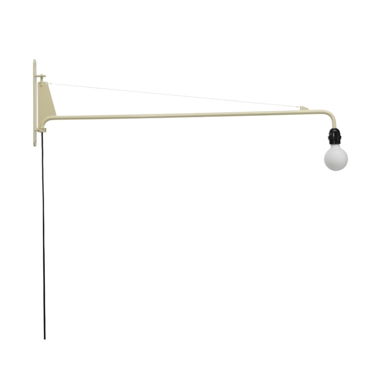 Applique PETITE POTENCE Prouvé Blanc Colombe VITRA