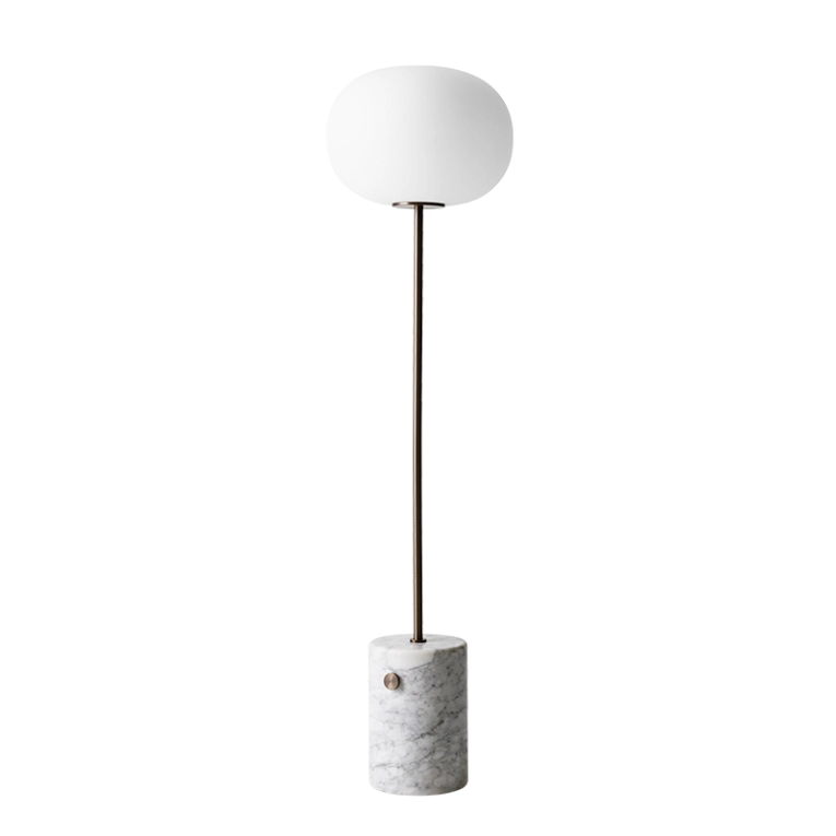 Lampadaire JWDA FLOOR Marbre blanc/ laiton bruni AUDO COPENHAGEN