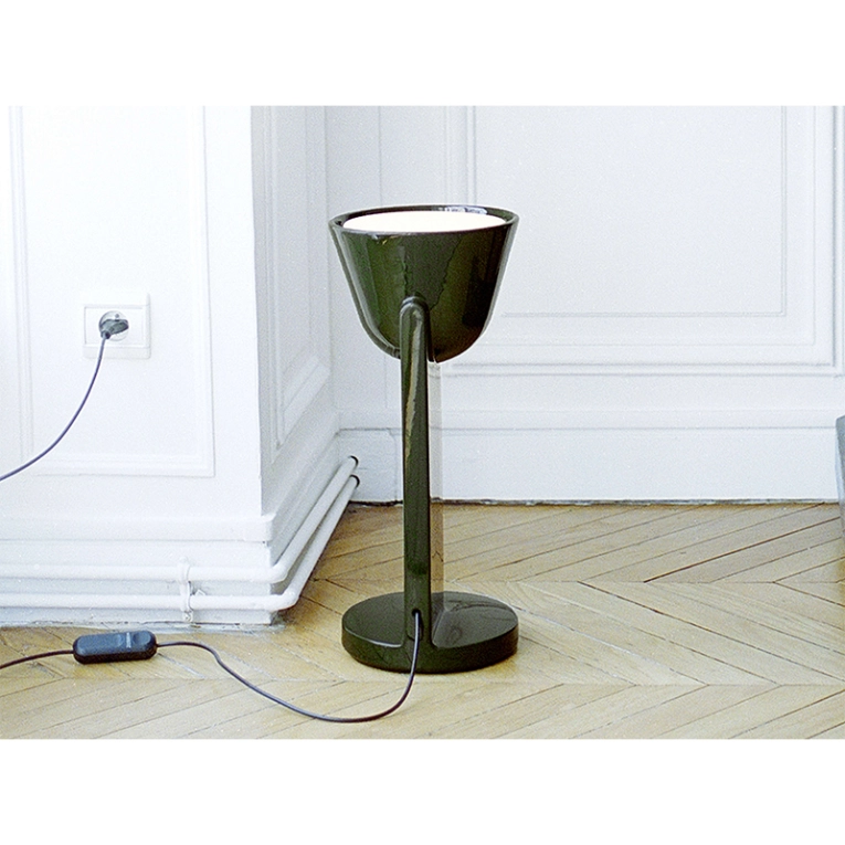 Lampe à poser CÉRAMIQUE DOWN Vert mousse FLOS