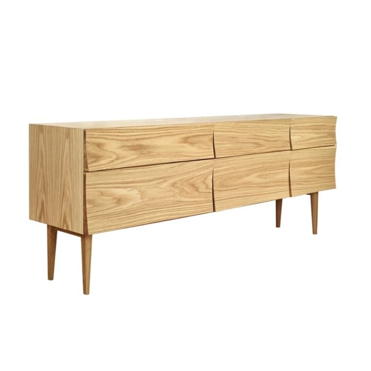 Meuble de rangement REFLECT Bahut large Chêne MUUTO