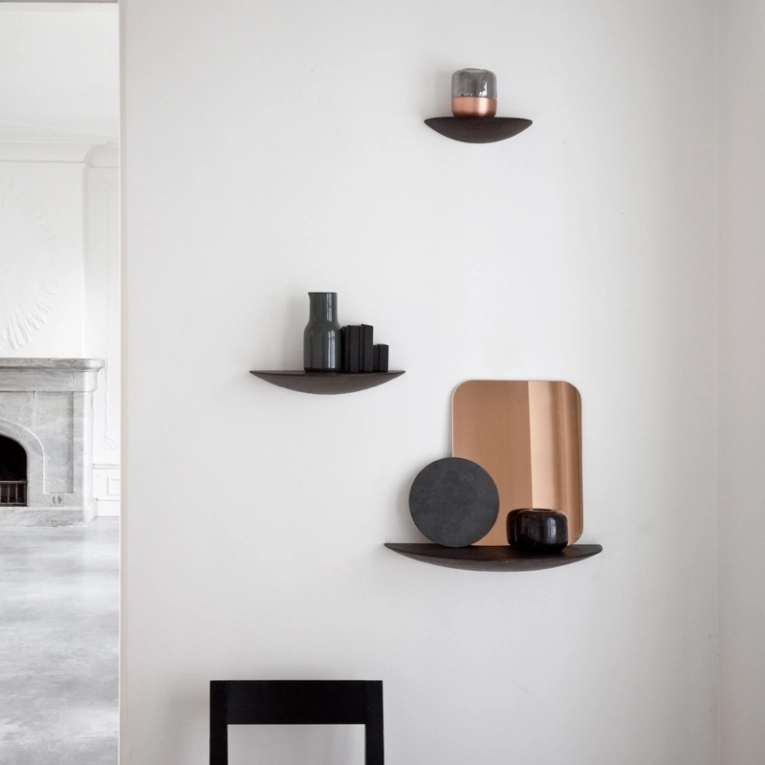 Etagère GRIDY FUNGI SHELF Chêne foncé AUDO COPENHAGEN