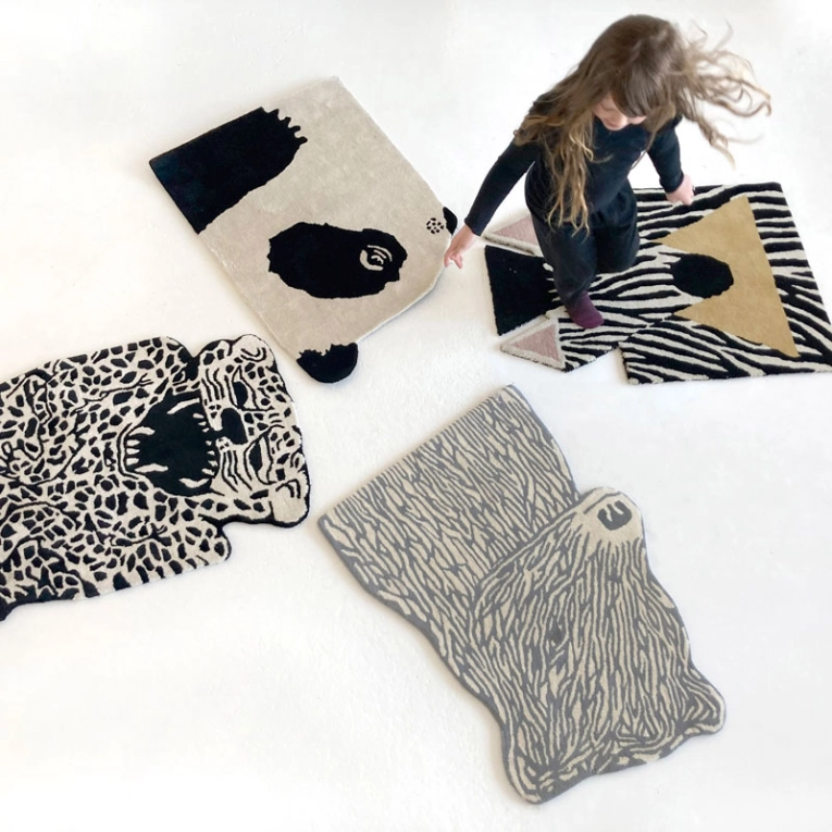 Textile enfant Tapis BEAR EO