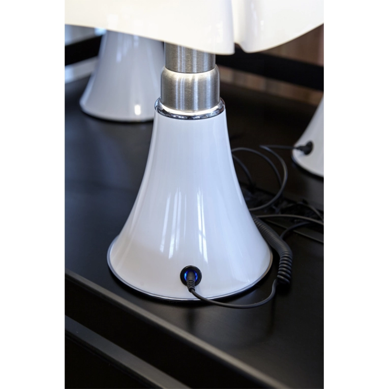 Lampe à poser MINIPIPISTRELLO sans fil Blanc MARTINELLI LUCE