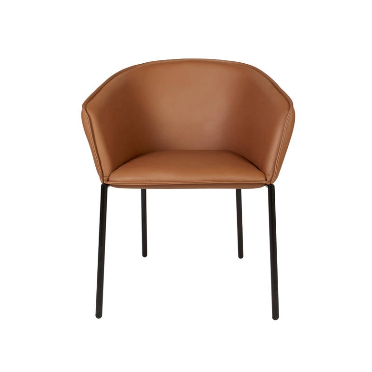 Chaise YOU cuir Marron 5500 COEDITION