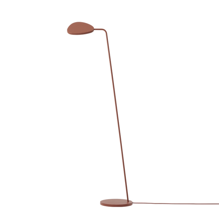 Lampadaire LEAF FLOOR LAMP Brun cuivré MUUTO