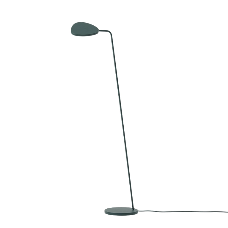 Lampadaire LEAF FLOOR LAMP Vert foncé MUUTO