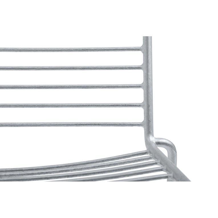 Tabouret haut HEE BARSTOOL H 75 Galvanisé HAY