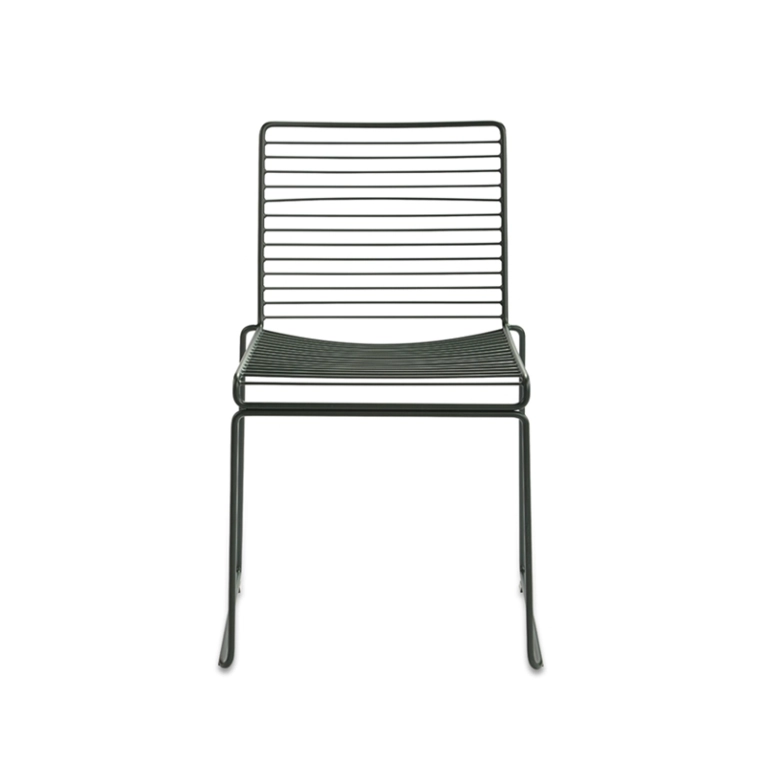 Chaise HEE DINING Noir HAY