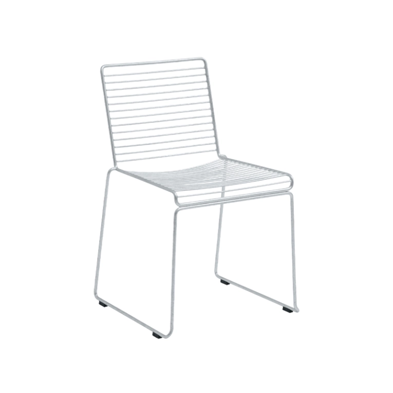 Chaise HEE DINING Galvanisé HAY