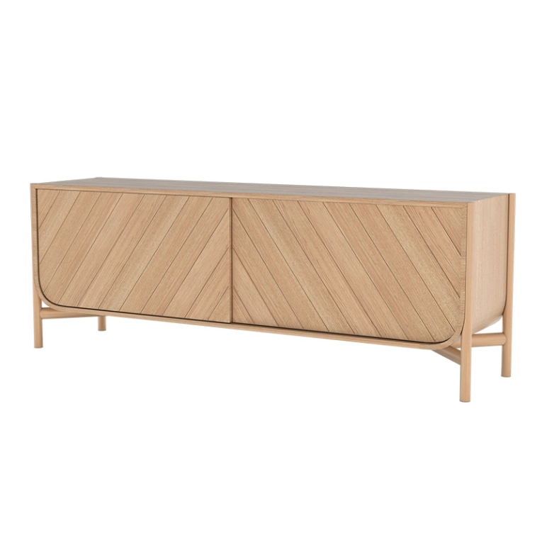 Meuble de rangement Buffet MARIUS L 185 Chêne HARTO
