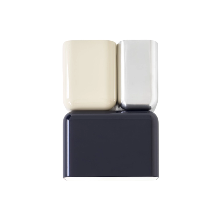 Applique TABATA LN10 Ivoire/Bleu profond AND TRADITION