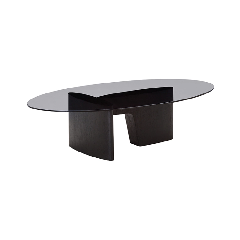Table basse GLYPH OVAL Noir WENDELBO