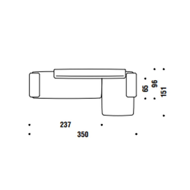 Canapé MR LOVELAND Orsetto 01/02 MOROSO