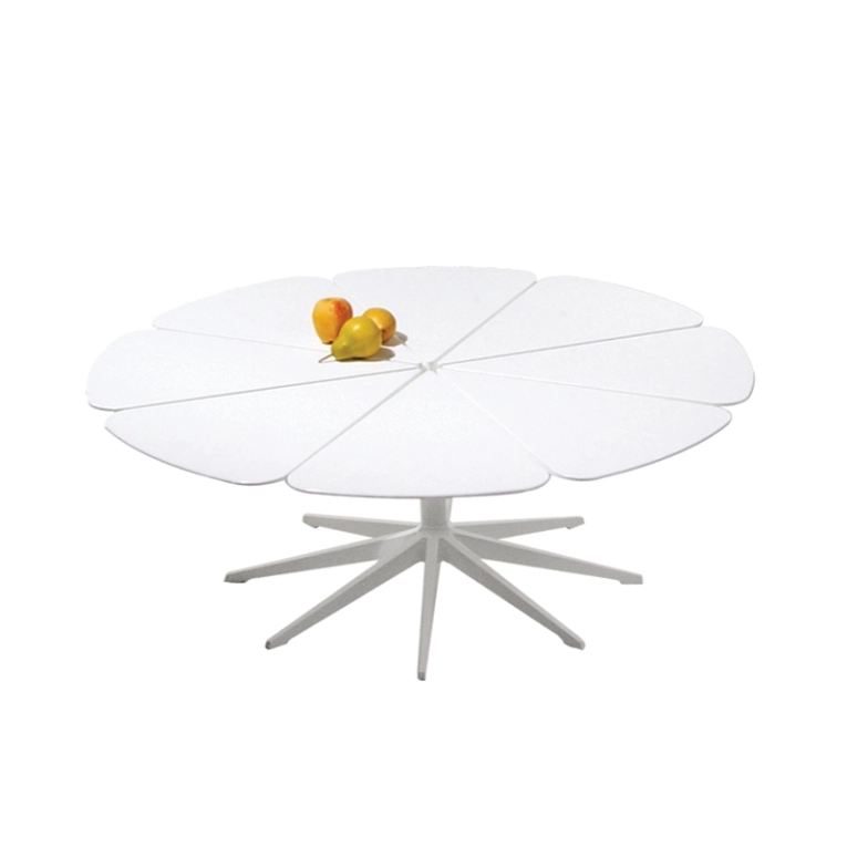 Table basse PETAL COFFEE Blanc KNOLL