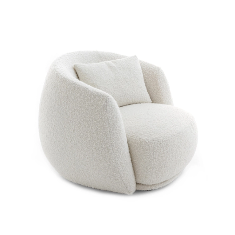 Fauteuil PACIFIC Gorky snow 01 MOROSO