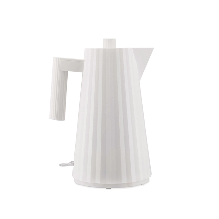 Café & Thé Bouilloire électrique PLISSÉ 1,7 L Blanc ALESSI