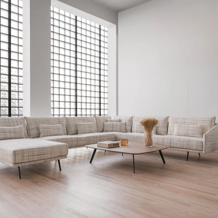 Table basse SOLAPA 120x120 Chêne STUA