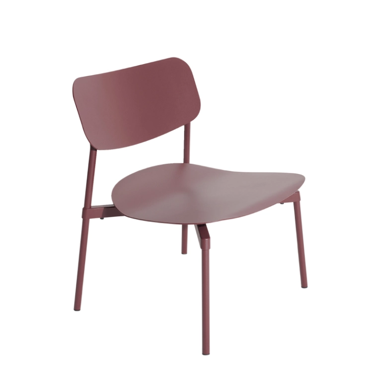 Fauteuil FROMME Rouge brun PETITE FRITURE