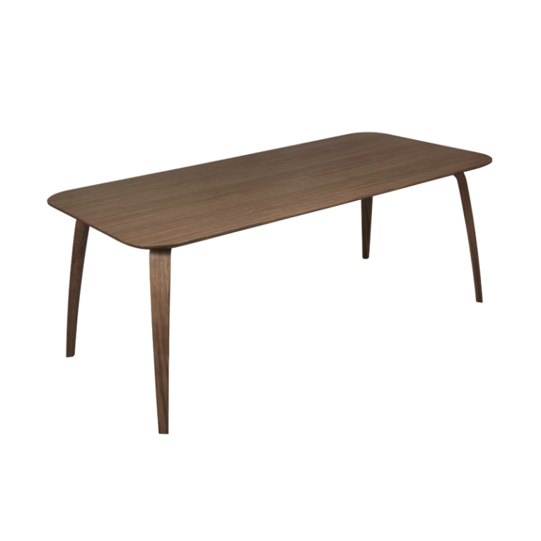 Table GUBI DINING RECTANGULAR Noyer GUBI