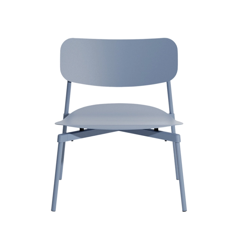 Fauteuil FROMME Bleu pigeon PETITE FRITURE