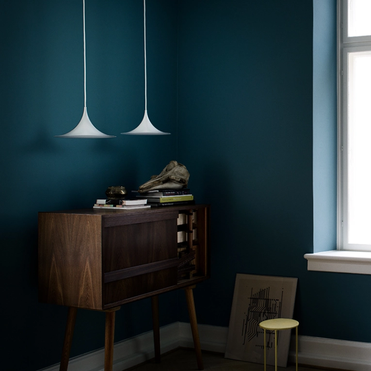 Suspension SEMI PENDANT Ø 30 Blanc GUBI