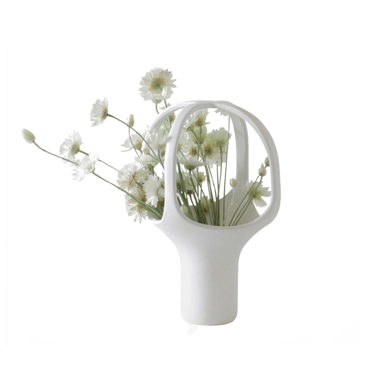 Vase Vase HEIRLOOM 1 Blanc MOUSTACHE