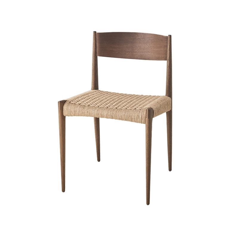 Chaise PIA Chêne fumé huilé DK3