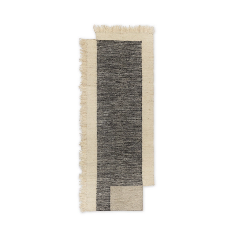 Tapis Tapis COUNTER 80x200 Blanc cassé/ charbon FERM LIVING