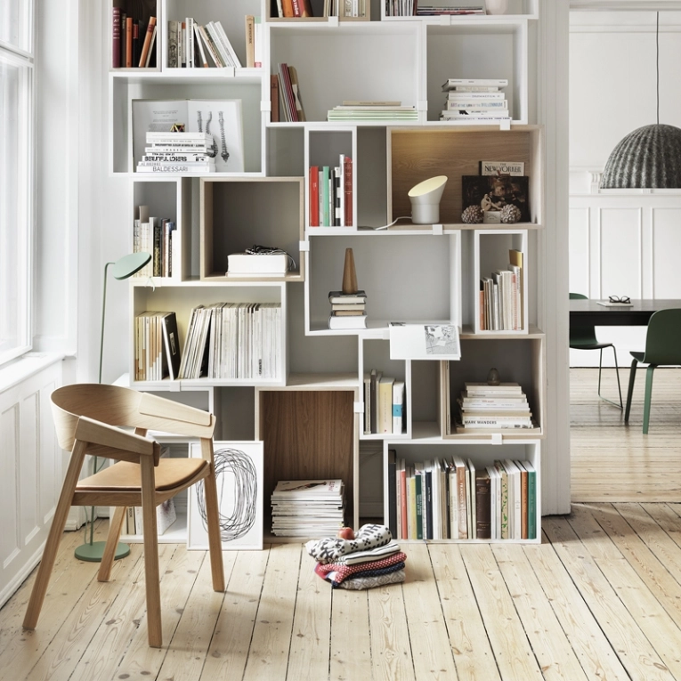 Chaise COVER ARMCHAIR Noir MUUTO