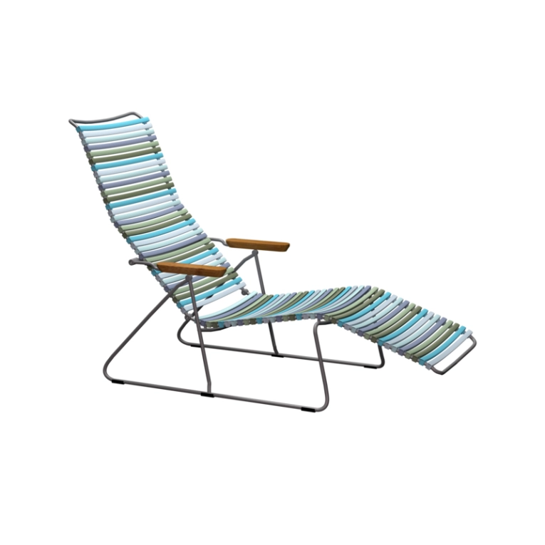 Bain de soleil, chaise longue et hamac Sunlounger CLICK Multicolore 2  HOUE