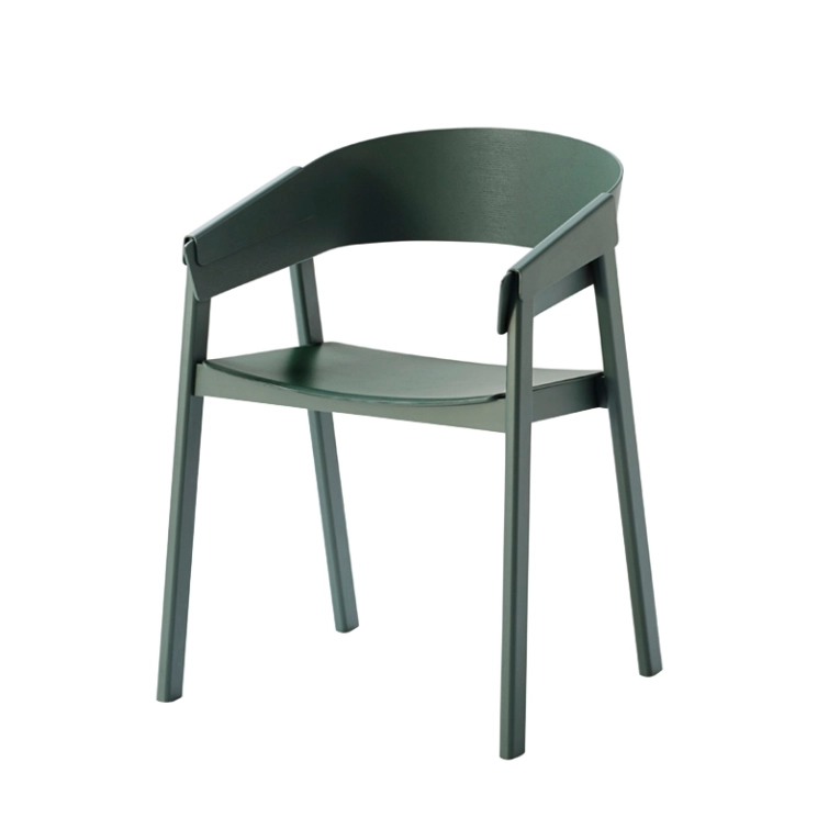 Chaise COVER ARMCHAIR Vert MUUTO