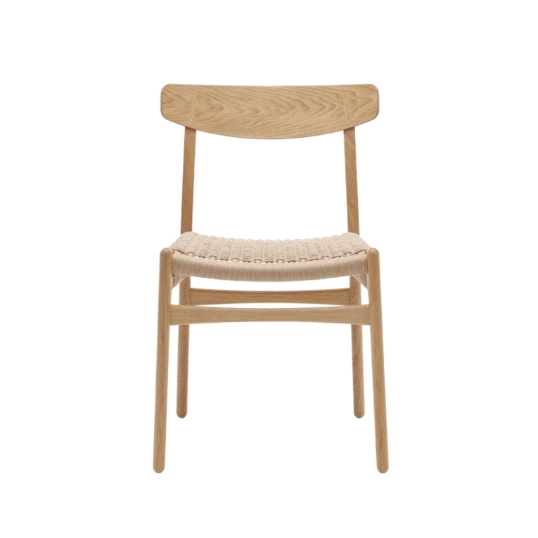 Chaise CH23 Chêne huilé/ corde naturelle CARL HANSEN