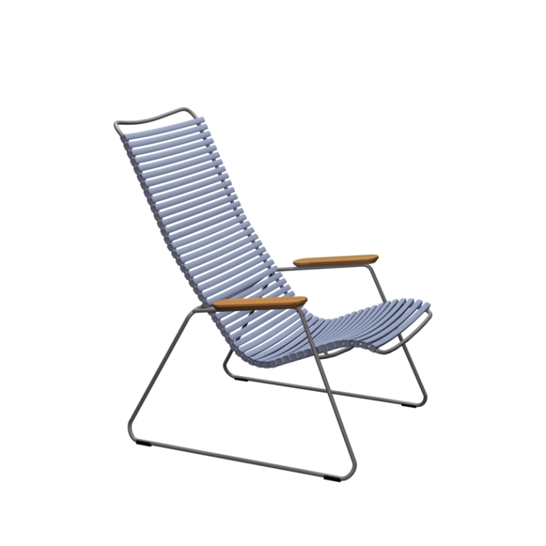 Fauteuil extérieur Fauteuil CLICK Bleu pigeon HOUE