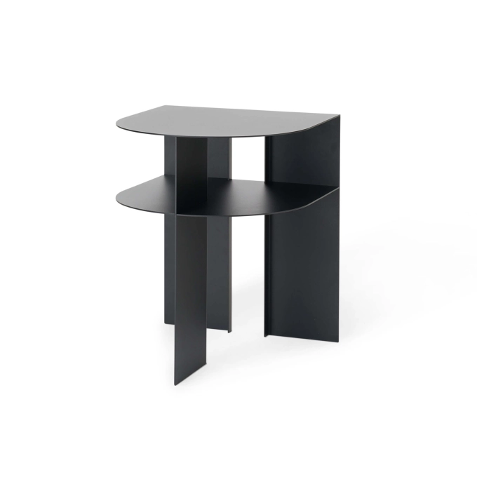Table d'appoint guéridon RAND Noir NEW WORKS