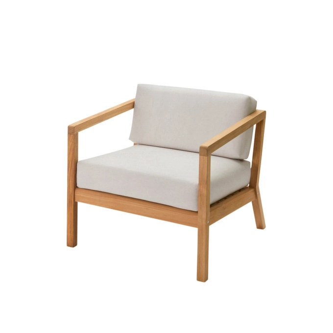 Fauteuil extérieur VIRKELYST Papyrus FRITZ HANSEN